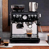 Breville/Sage The Barista Express Espresso Machine (BES870BSXL) - Sesame Black - Caramelly