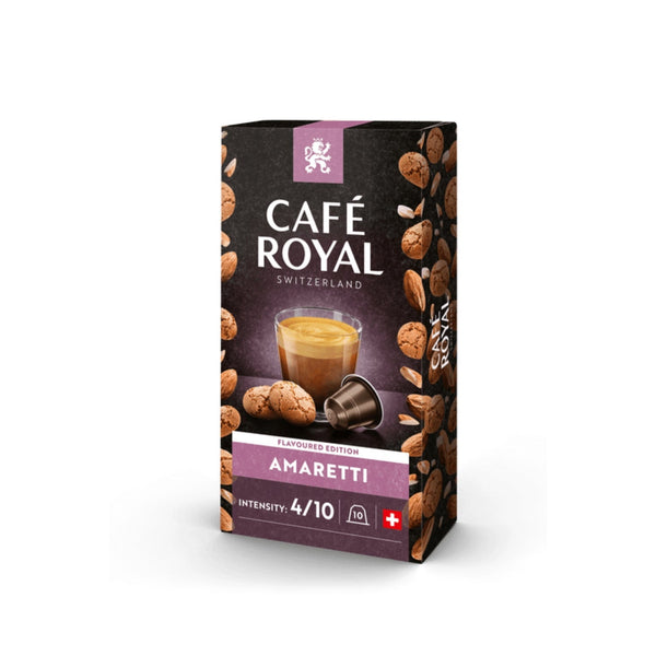 Café Royal Amaretti Coffee Capsules - Caramelly