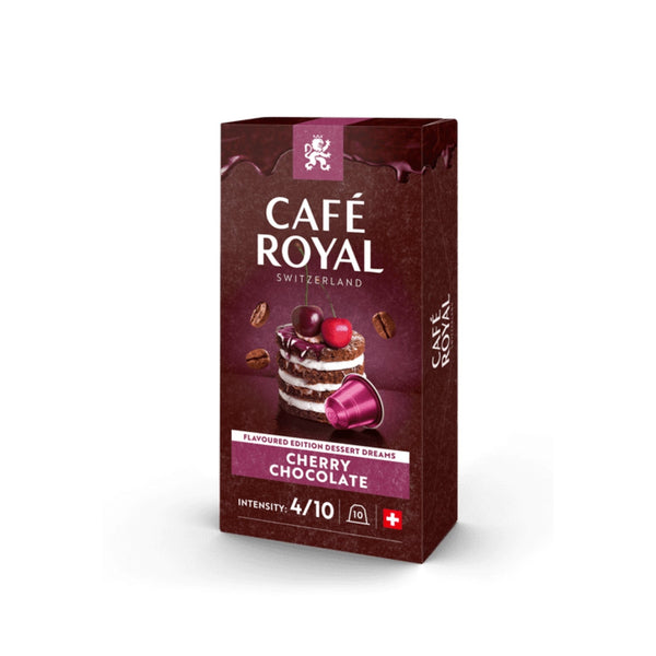 Café Royal Cherry Chocolate Coffee Capsules - Caramelly