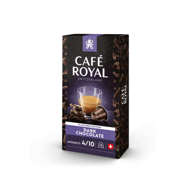 Café Royal Dark Chocolate Coffee Capsules - Caramelly