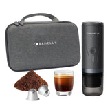 Caramelly Fikapresso Portable Nespresso® Pods Compatible Espresso Maker with Case + Free Discovery Pack - Caramelly