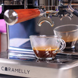 Caramelly Latte Touch Coffee Machine with Precision Grinding and Touchscreen - Caramelly