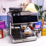 Caramelly Latte Touch Coffee Machine with Precision Grinding and Touchscreen - Caramelly