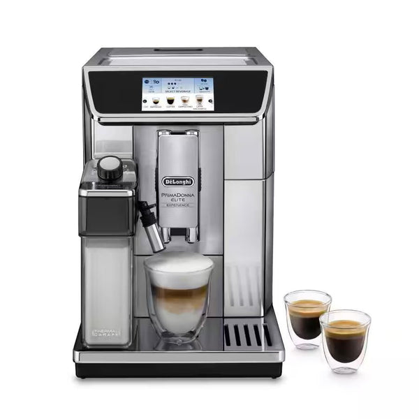 De'Longhi PrimaDonna Elite ECAM 650.85.MS Fully Automatic Coffee Machine with TFT Display - Caramelly