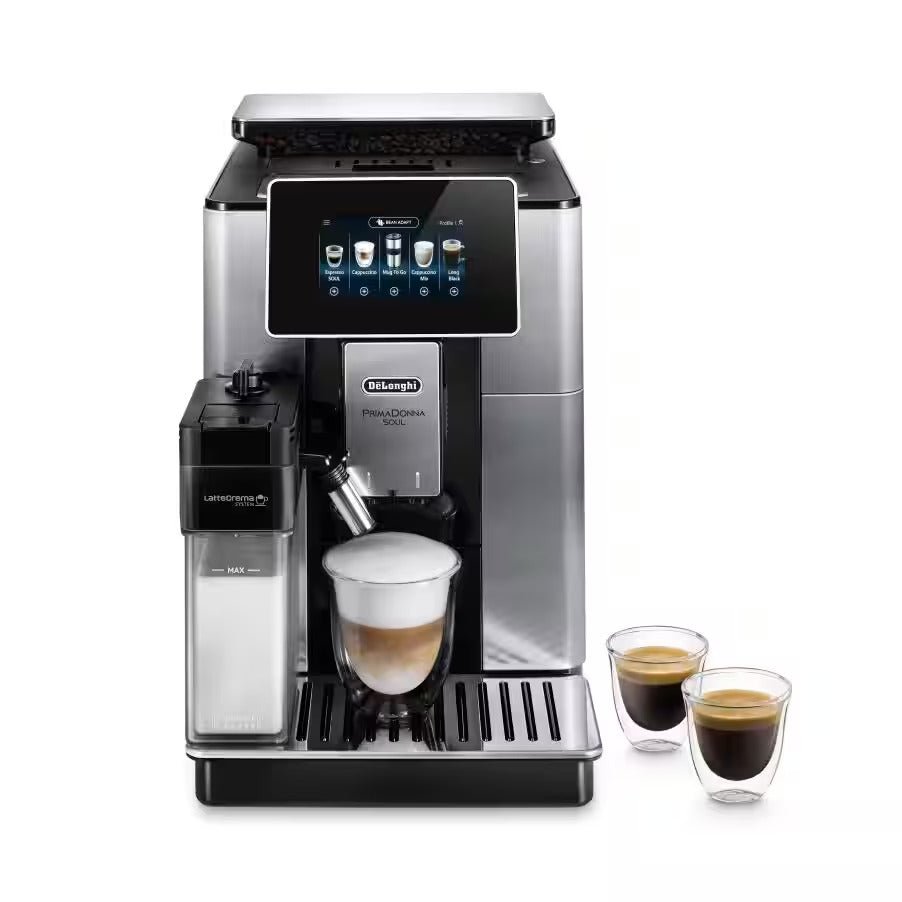 Delonghi PrimaDonna Soul Fully Automatic Coffee Machine Caramelly