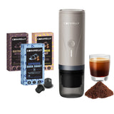 Caramelly Fikapresso PRO Portable Nespresso® Pods Compatible Espresso Maker (Self-Heating) + Free 30 Pods