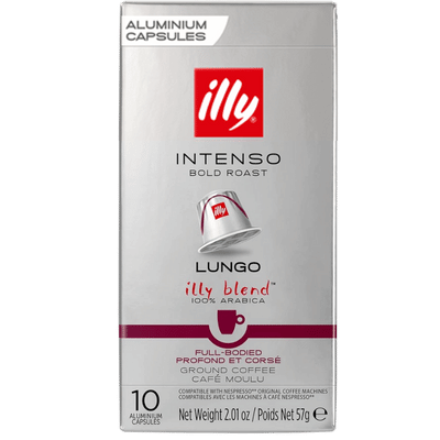 illy Intenso Bold Roast Lungo Coffee Capsules/Pods - Caramelly