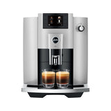 Jura E6 Coffee Machine - Platinum (Latest Easy Cappuccino Model) - Caramelly