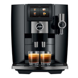 Jura J10 Coffee Machine (Piano Black) - Caramelly