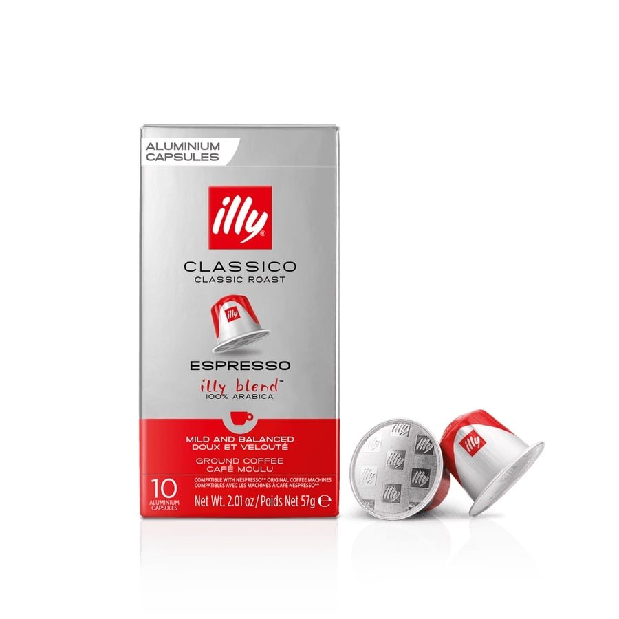 illy Classico Espresso Roast Nespresso® Compatible Coffee Capsules 10 Pods