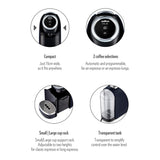 LAVAZZA Blue Classy Mini Coffee Machine - Caramelly