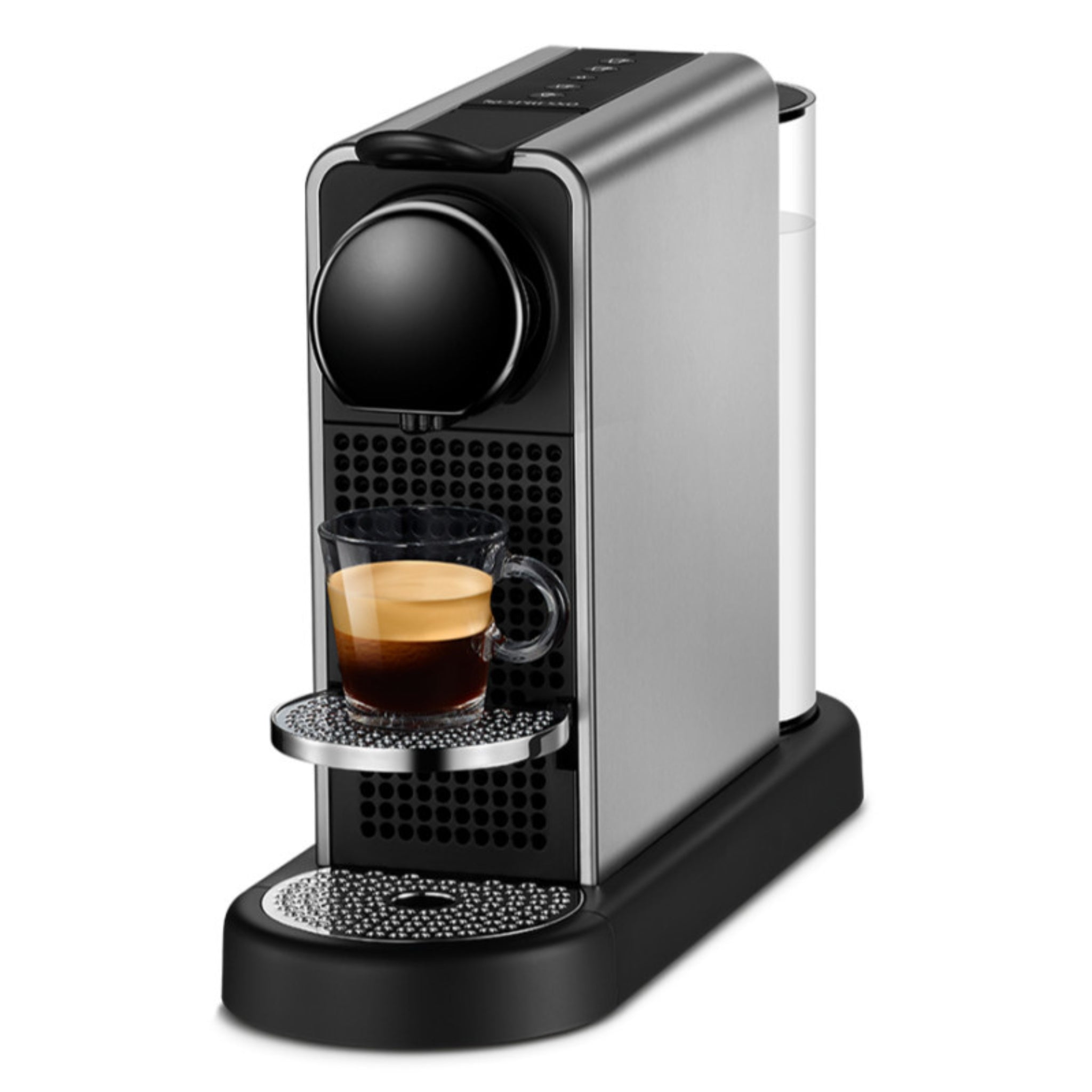 Nespresso Citiz Platinum C New 2024 Coffee Machine (with Hot Water feature)  + Free 10 Nespresso Capsules
