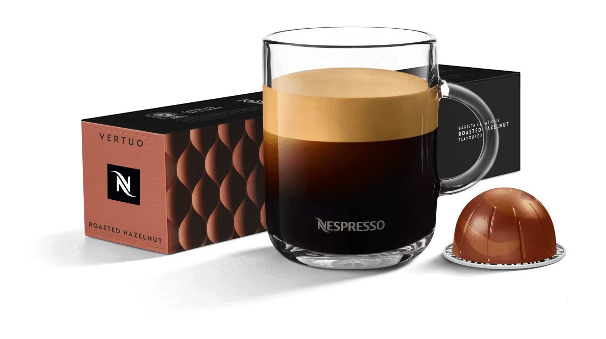 Vertuo Hazelino Coffee Capsules, Pods by Nespresso