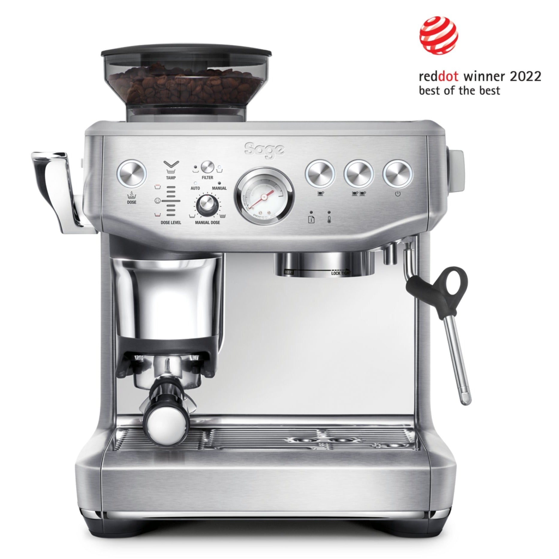 Breville/Sage The Barista Express Impress Espresso Machine (SES876)