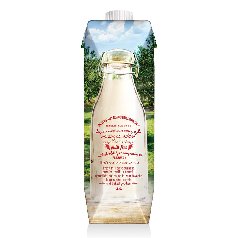 137° Almond (USA) Unsweetened - 1 Litre - Caramelly