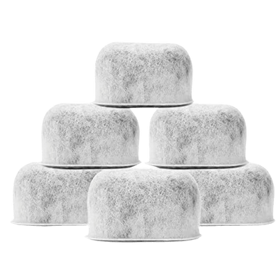 6 Pack Replacement Carbon Water Filters Compatible with Breville - Premium Activated Carbon Filter - Caramelly