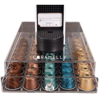 Caramelly Acrylic Clear Pods Drawer - Caramelly