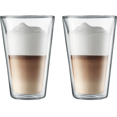 Atelier Double Walled Cups - Pack of 2 (400 ml each) - Caramelly