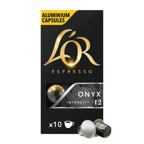 L'OR Onyx Espresso Coffee Capsules - 10 Pods - Caramelly