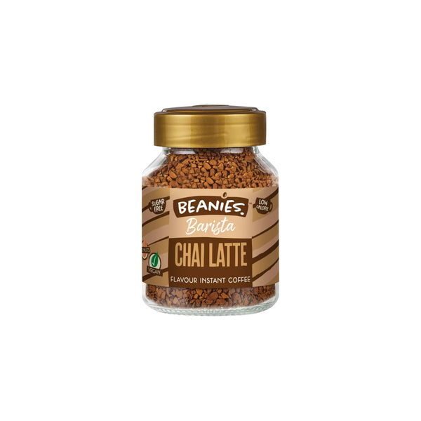 Beanies Chai Latte Flavour Infused Instant Coffee - 50g