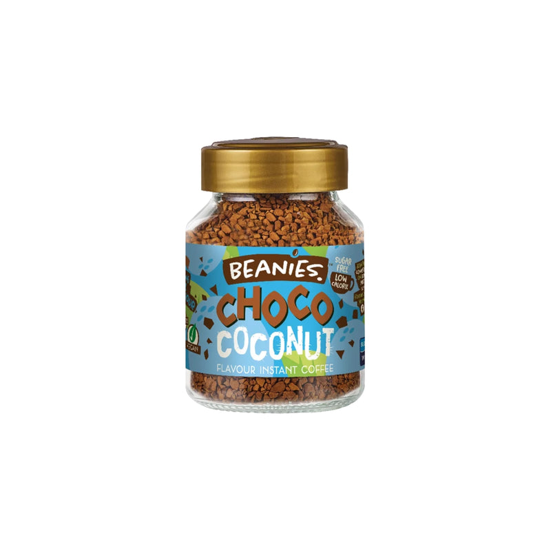 Beanies Choco Coconut Flavour Infused Instant Coffee - 50g