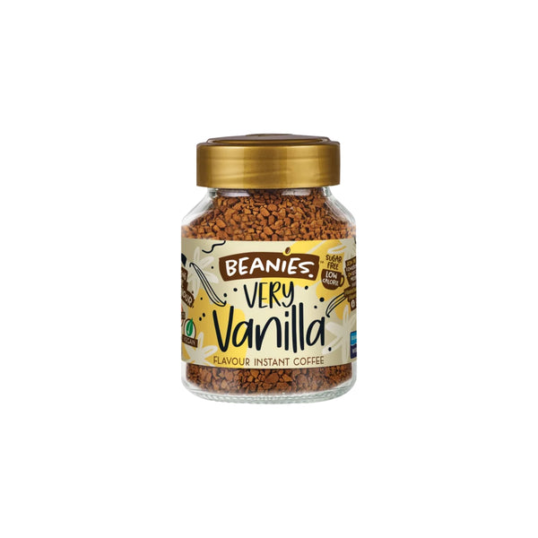 Beanies Very Vanila Flavour Infused Instant Coffee - 50g
