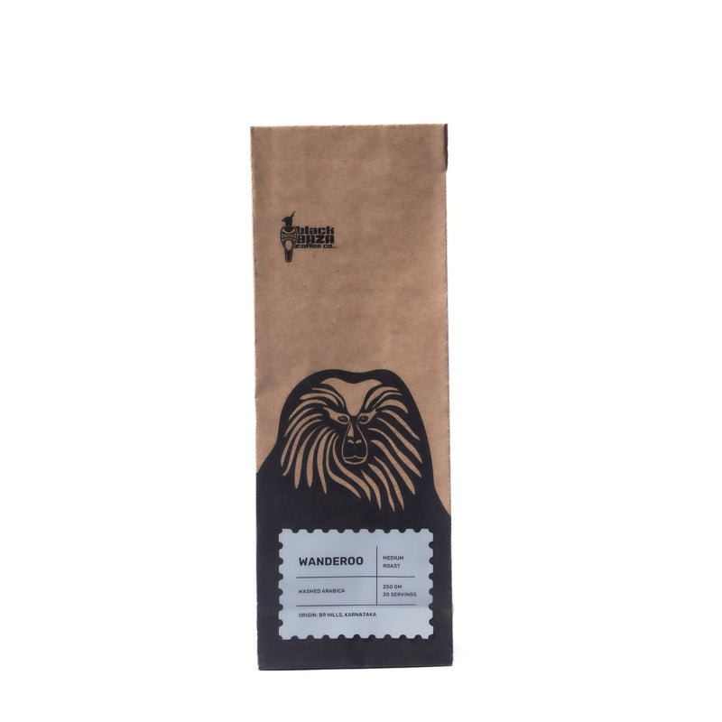 Black Baza Wanderoo Coffee - Caramelly