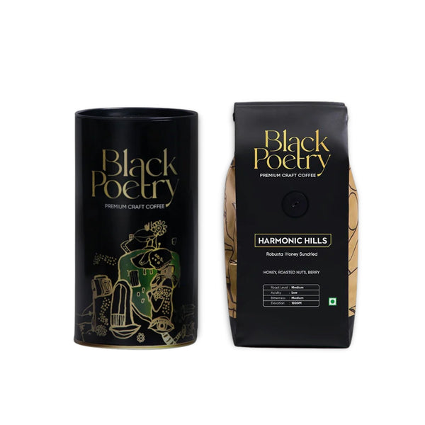 Black Poetry Harmonic Hills Coffee - Robusta - Caramelly