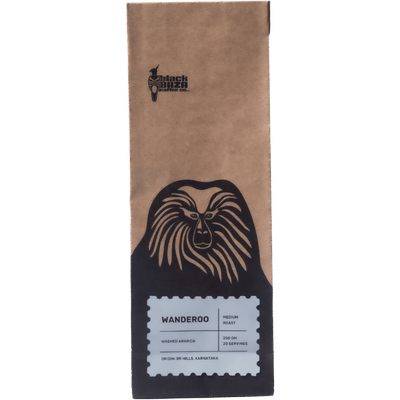 Black Baza Wanderoo Coffee - Caramelly