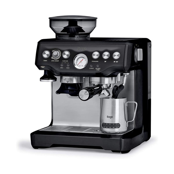 Breville/Sage The Barista Express Espresso Machine (BES870BSXL) - Sesame Black - Caramelly