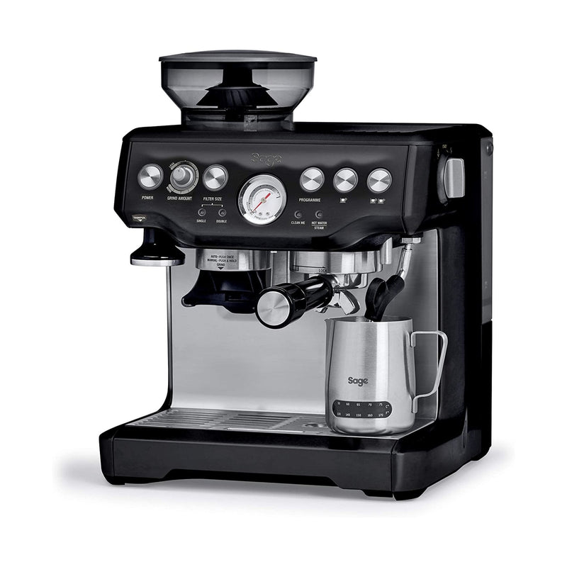 Breville/Sage The Barista Express Espresso Machine (BES870BSXL) - Sesame Black - Caramelly