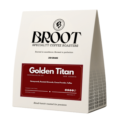 Broot Golden Titan - Specialty Espresso Blend (250g) - Caramelly