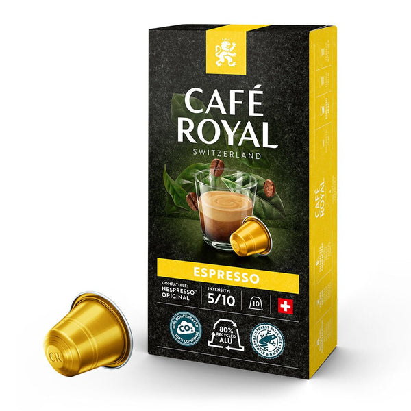 Café Royal Espresso Coffee Capsules - 10 Pods - Caramelly