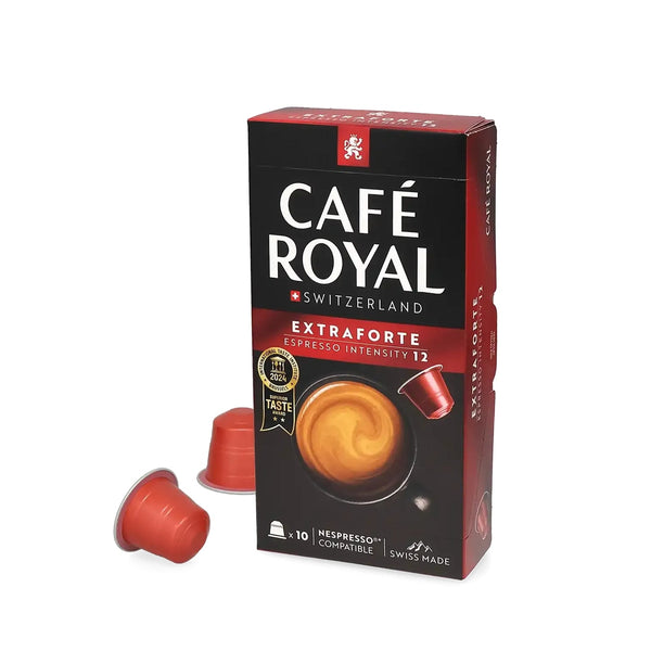 Café Royal Extraforte Nespresso® Compatible Coffee Capsules - 10 Pods - Caramelly
