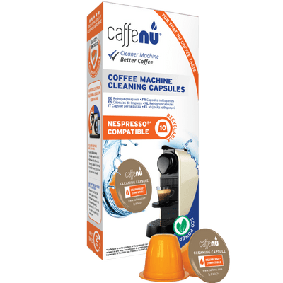 Caffenu® Cleaning Capsules For Nespresso® OriginalLine Machines (10 Capsules) - Caramelly