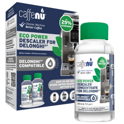 Caffenu® Descaling Kit for DeLonghi Coffee Machines (2 or 4 Doses) - Caramelly