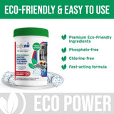 Caffenu® Eco Power Cleaning & Descaling Kit - Compatible with all Jura® Machines - Caramelly