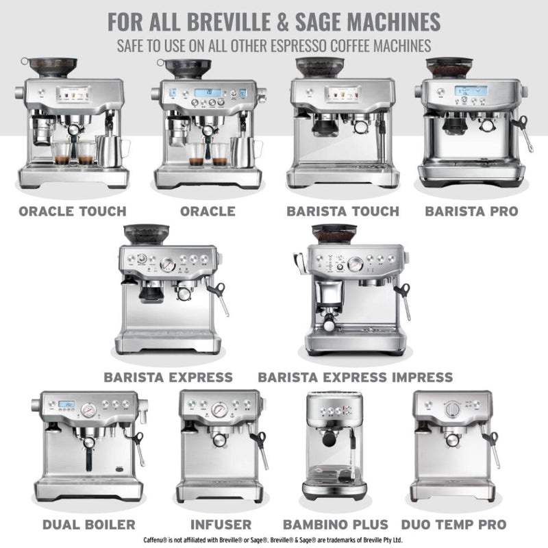 Sage Breville Oracle Descale Solution Caffenu® Eco Power Cleaning