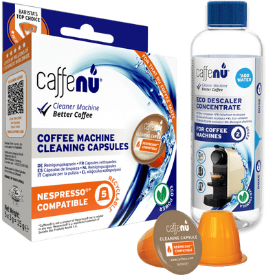 Caffenu® Descaling & Cleaning Kit For Nespresso® OriginalLine Machines - Caramelly