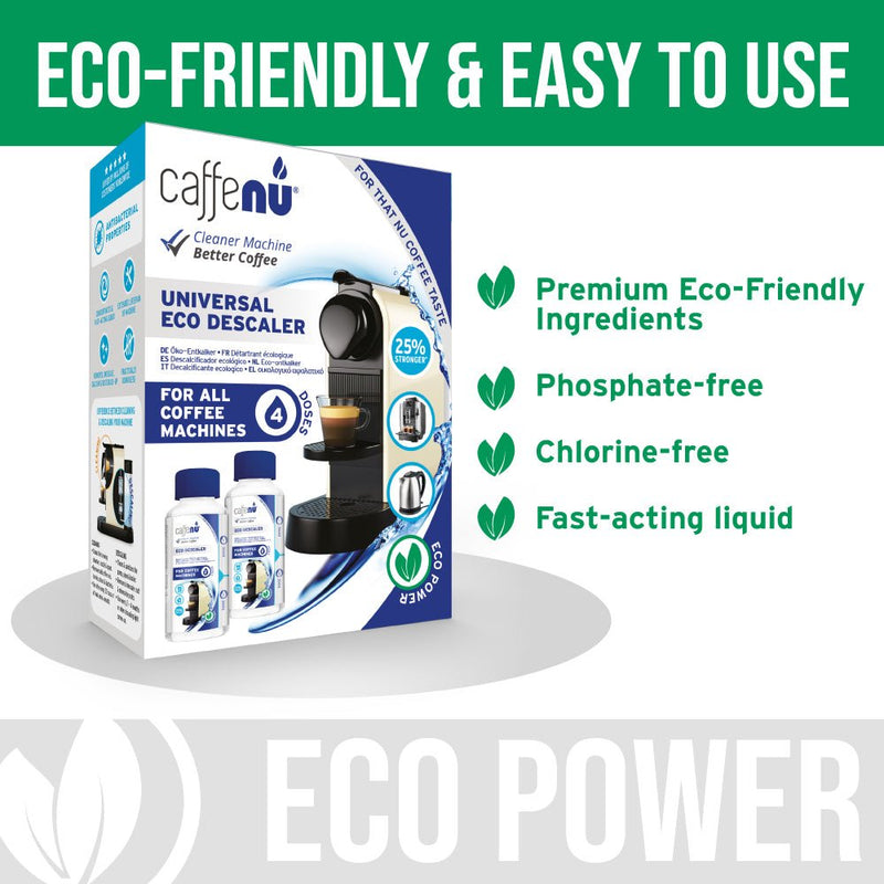 Caffenu® Universal Descaler - Compatible with all Bean - to Cup Machines - Caramelly