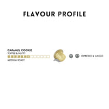 Caramelly Caramel Cookie Flavoured Nespresso® Compatible Coffee Capsules - 10 Pods