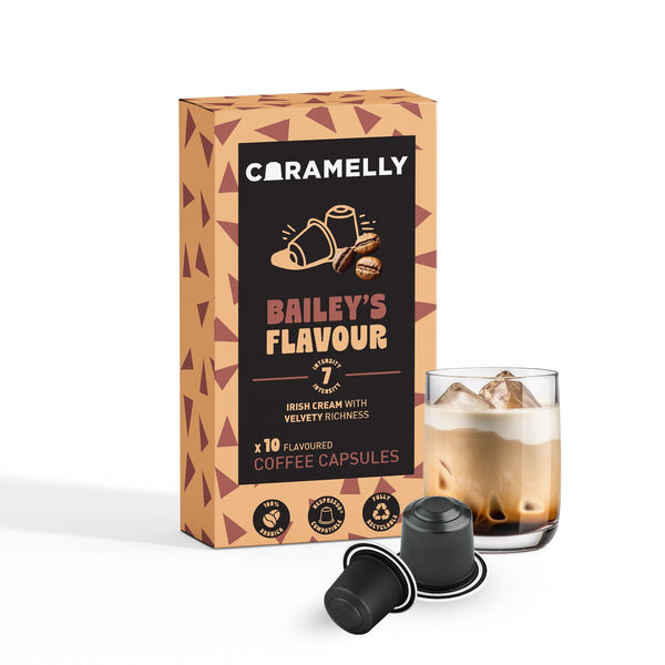 Caramelly Baileys Flavour Coffee Capsules - 10 Pods - Caramelly