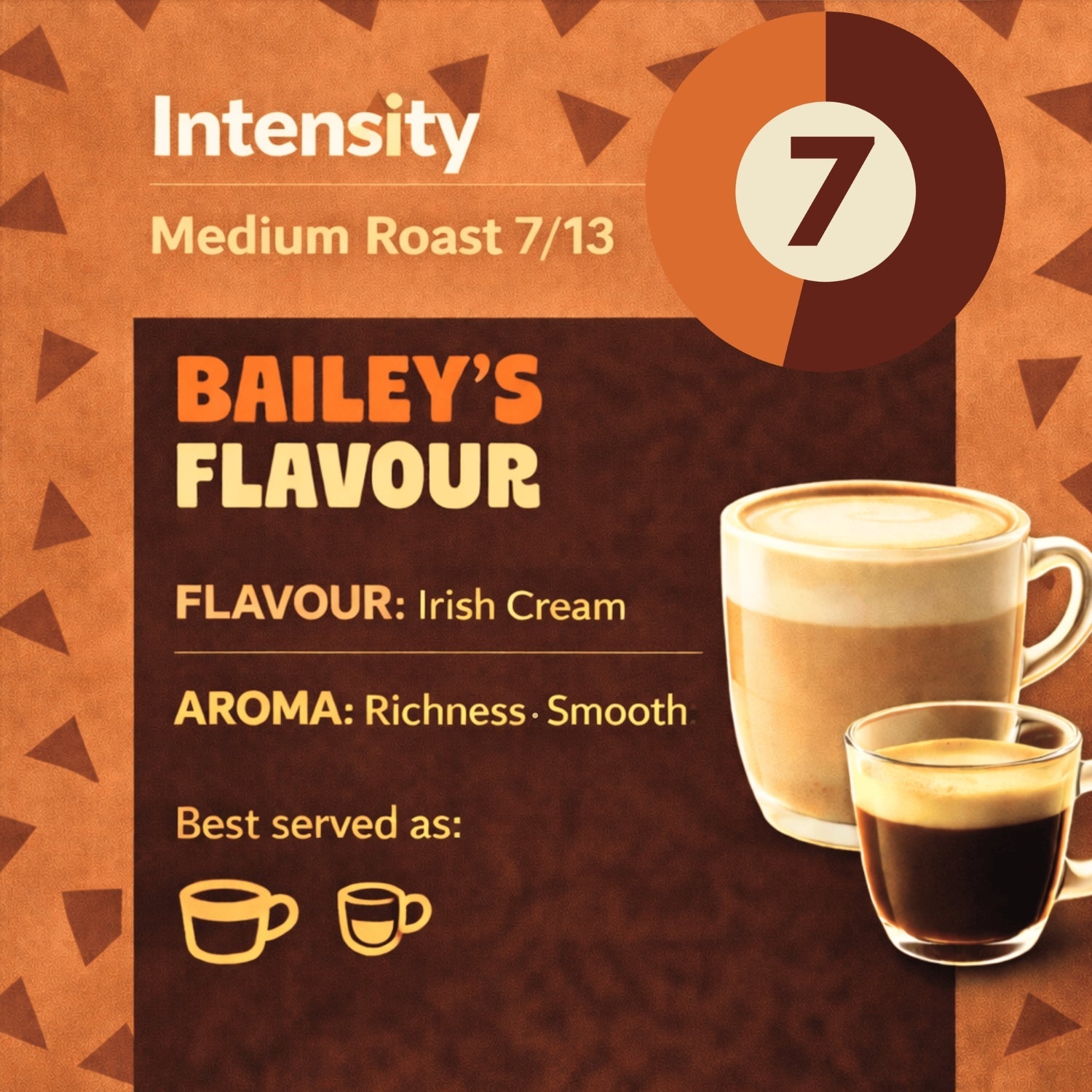 Caramelly Baileys Flavour Nespresso® Compatible Coffee Capsules - 10 Pods - Caramelly