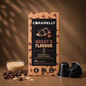 Caramelly Baileys Flavour Nespresso® Compatible Coffee Capsules - 10 Pods