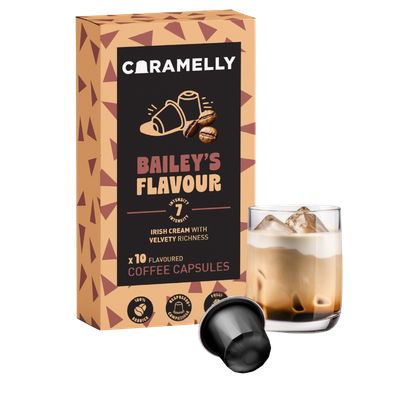Caramelly Baileys Flavour Nespresso® Compatible Coffee Capsules - 10 Pods - Caramelly