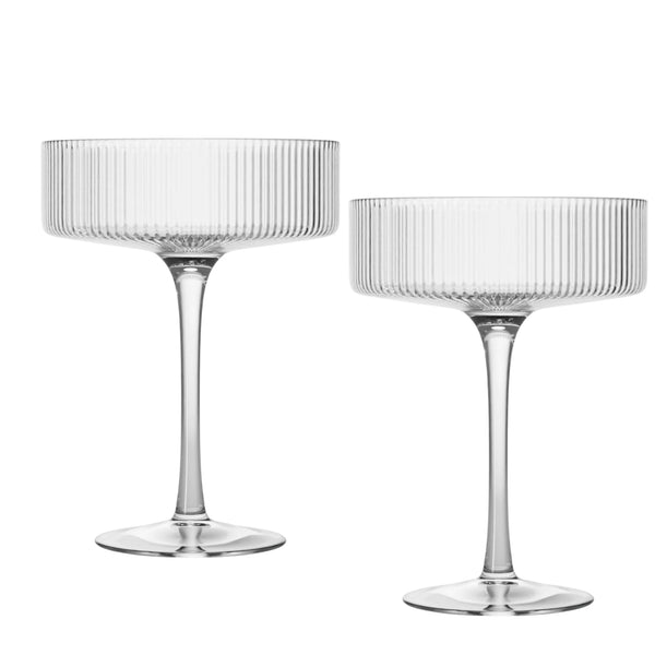 Caramelly Barista Cocktail Glass - Pack of 2 (200 ml each) - Caramelly