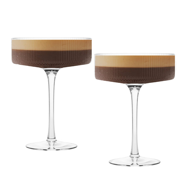 Caramelly Barista Cocktail Glass - Pack of 2 (200 ml each) - Caramelly