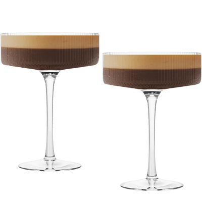 Caramelly Barista Cocktail Glass - Pack of 2 (200 ml each) - Caramelly