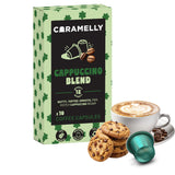 Caramelly Cappuccino Blend Nespresso® Compatible Coffee Capsules - 10 Pods - Caramelly