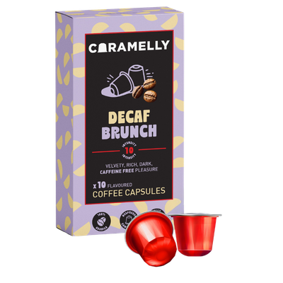 Caramelly Decaf Brunch Coffee Capsules - 10 Pods - Caramelly